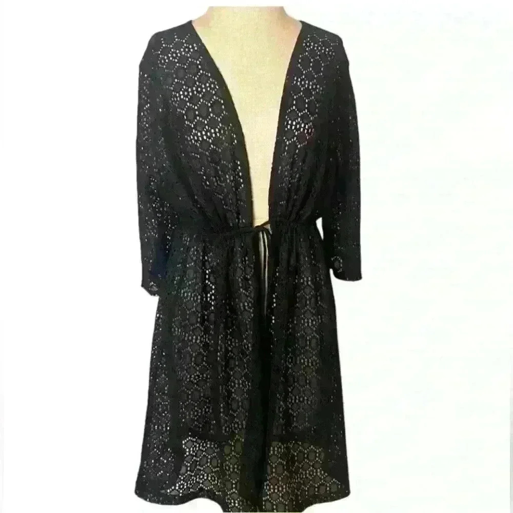 Catalina Cinched Waist Lacey
Swim Coverup 3X